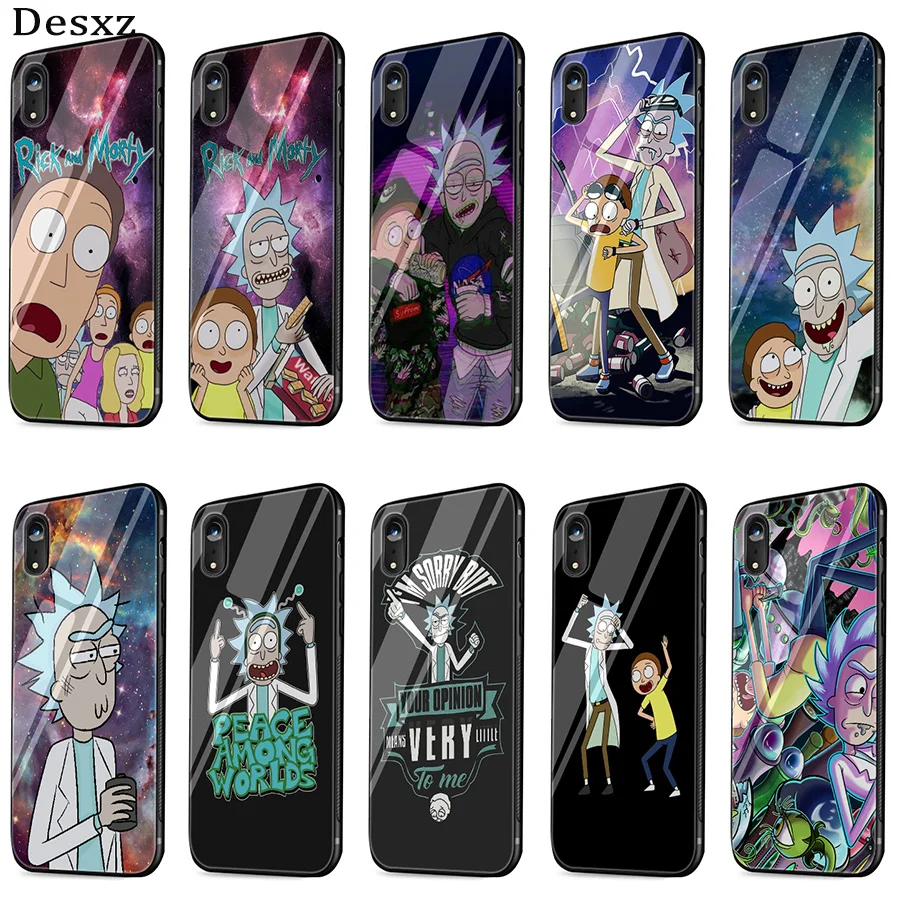 Tempered Glass Case Rick and Morty Season Anti-knock Cover For iPhone X 6 6s 7 8 Plus XS XR Max 5 5s SE Cases
Tempered Glass Case Rick and Morty Season Anti-knock Cover For iPhone X 6 6s 7 8 Plus XS XR Max 5 5s SE Cases
