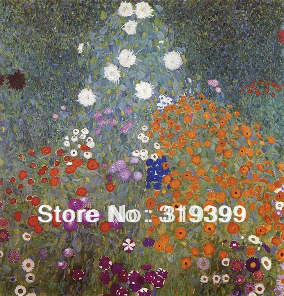 Oil Painting reproduction on Linen Canvas,Farm Garden (Flower Garden) by gustav klimt,Free fast ship,Handmade,Museam Quali
Oil Painting reproduction on Linen Canvas,Farm Garden (Flower Garden) by gustav klimt,Free fast ship,Handmade,Museam Quali