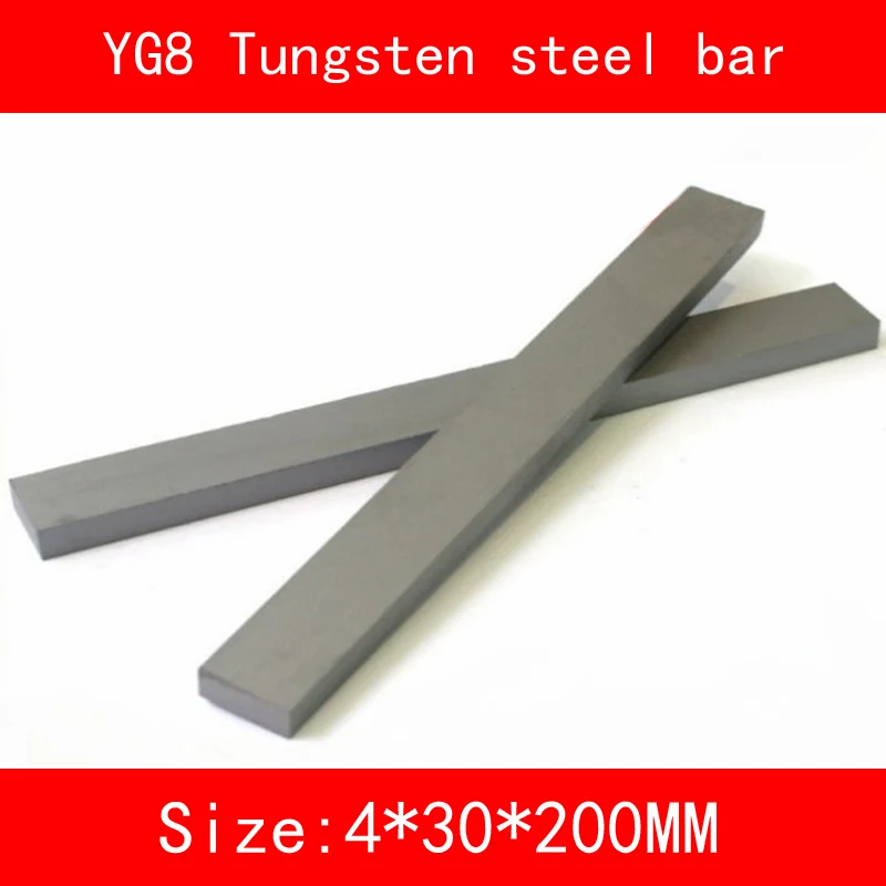 YG8 Tungsten steel bar Turning Tool 6-40MM*4MM*200MM High hardness high-temperature resistance 1000 degree cutter Tool
YG8 Tungsten steel bar Turning Tool 6-40MM*4MM*200MM High hardness high-temperature resistance 1000 degree cutter Tool