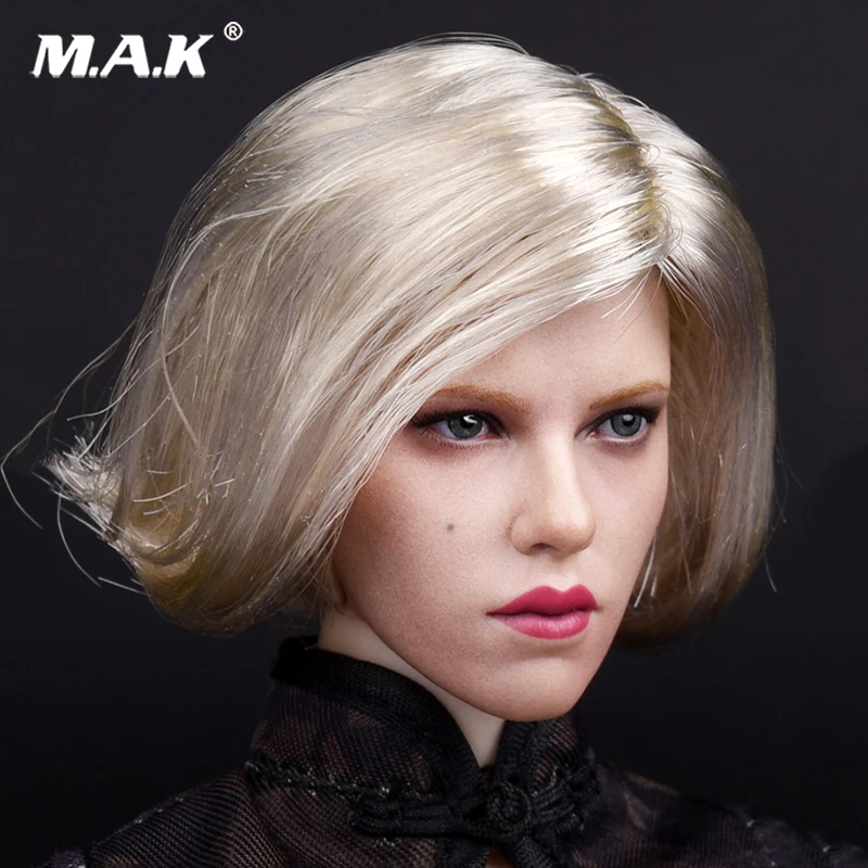 Collection 1/6 Scale Black Widow Female Natasha Romanoff Head Carving Short Blonde Hair For 12'' PH Body Action Figure
Collection 1/6 Scale Black Widow Female Natasha Romanoff Head Carving Short Blonde Hair For 12'' PH Body Action Figure