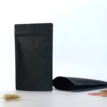 50pcs/lot-5size 270mic Matt Black Aluminum Foil Bag Stand Up Zipper Bag Resealable Retail Bag Storage Bag
50pcs/lot-5size 270mic Matt Black Aluminum Foil Bag Stand Up Zipper Bag Resealable Retail Bag Storage Bag