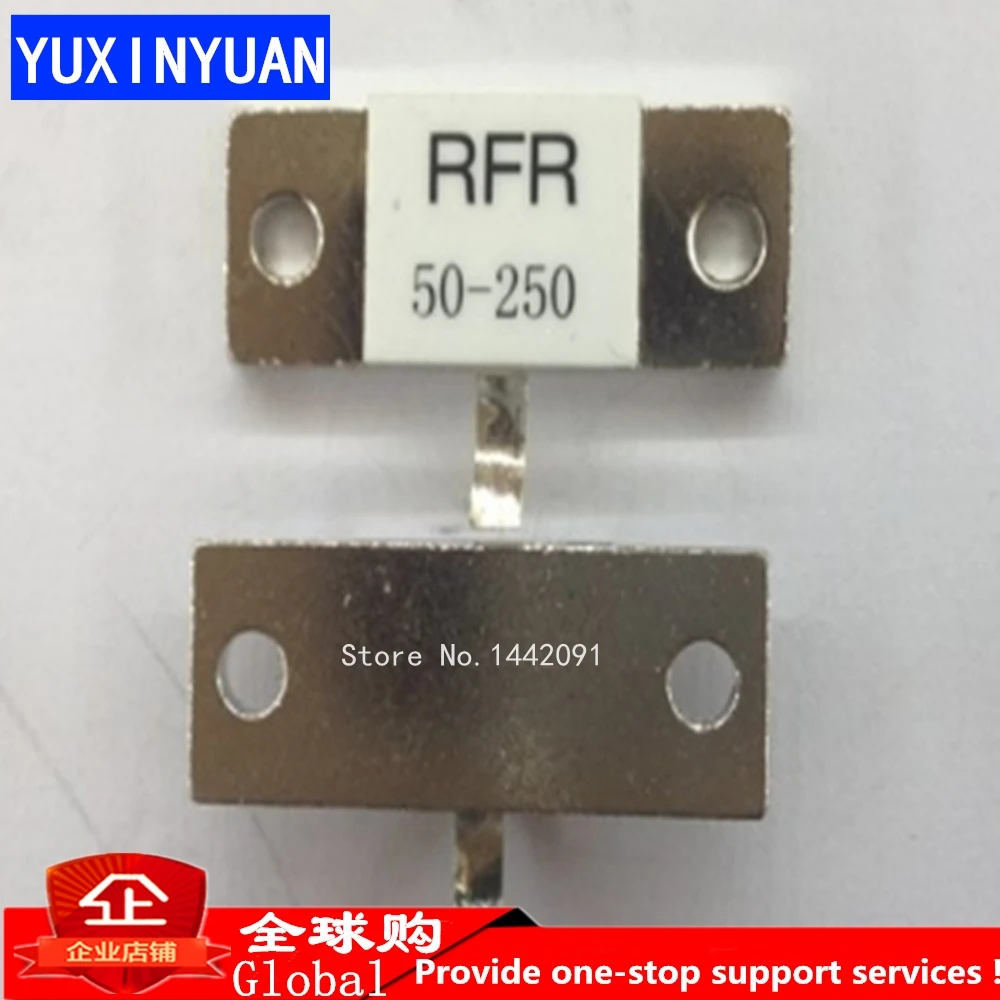 100% NEW High Frequency Resistance RFR50-250 RFR 50-250 RFR-50-250 50 Ohms 250W Dummy Load Resistor
100% NEW High Frequency Resistance RFR50-250 RFR 50-250 RFR-50-250 50 Ohms 250W Dummy Load Resistor