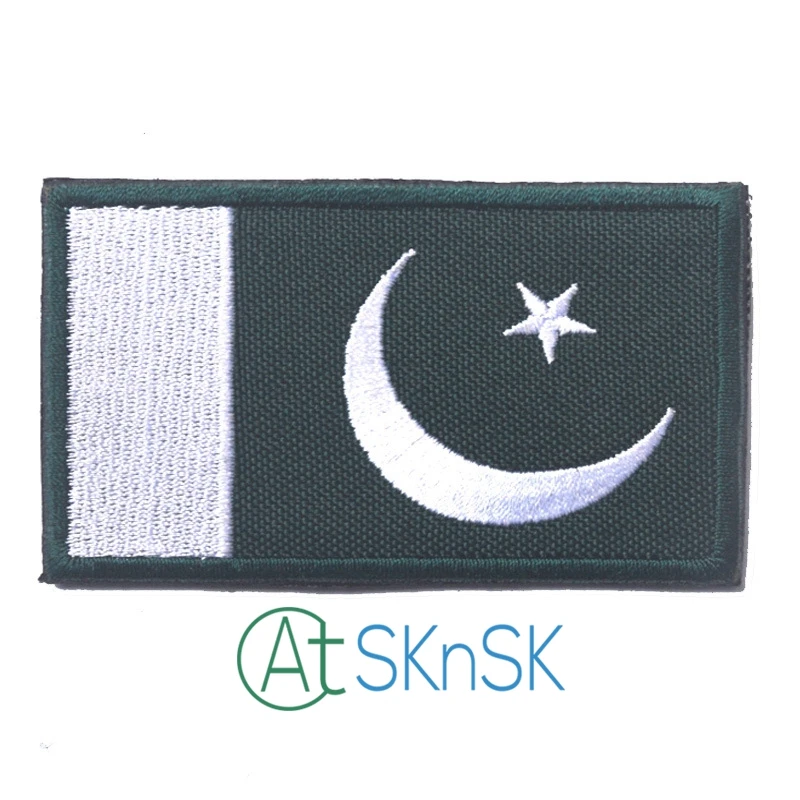 5pcs Embroidered Badge Military Tactical Badges Pakistan Flag Patch Right Arm Fabric Armband Stickers For Clothes
5pcs Embroidered Badge Military Tactical Badges Pakistan Flag Patch Right Arm Fabric Armband Stickers For Clothes