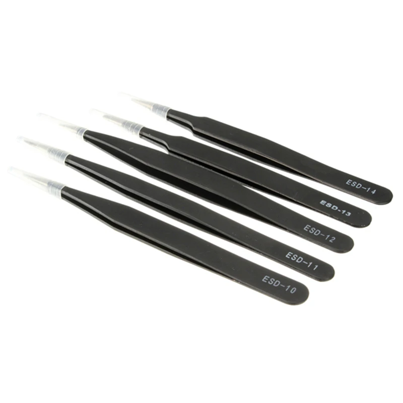1Pcs ESD10/11/12/13/14/15 Anti-Static Different Size Vetus ESD Tweezers Non Magnetic for Hand Tool Electronic
1Pcs ESD10/11/12/13/14/15 Anti-Static Different Size Vetus ESD Tweezers Non Magnetic for Hand Tool Electronic