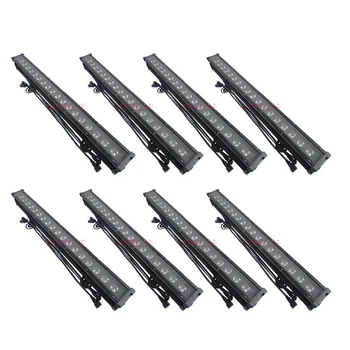 8Pcs/lots IP65 Waterproof 18x10W RGBW 4 in 1 Flood Light Dj Disco Bar Wedding Wall Wash Lights Stage Lighting
8Pcs/lots IP65 Waterproof 18x10W RGBW 4 in 1 Flood Light Dj Disco Bar Wedding Wall Wash Lights Stage Lighting