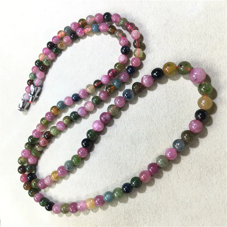 Tourmaline round multicolor 3-6mm necklace 18inch wholesale beads nature FPPJ woman 2018
Tourmaline round multicolor 3-6mm necklace 18inch wholesale beads nature FPPJ woman 2018