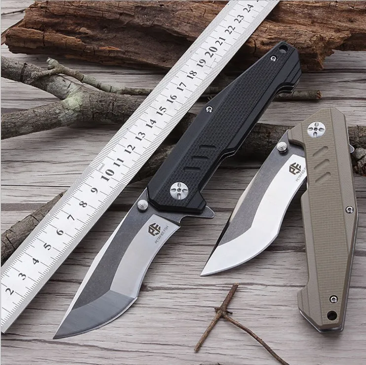 NEW folding knife PF712 AUS-8 blade G10 handle outdoor camping hunting knife survival tactical Pocket knives EDC hand tools
NEW folding knife PF712 AUS-8 blade G10 handle outdoor camping hunting knife survival tactical Pocket knives EDC hand tools