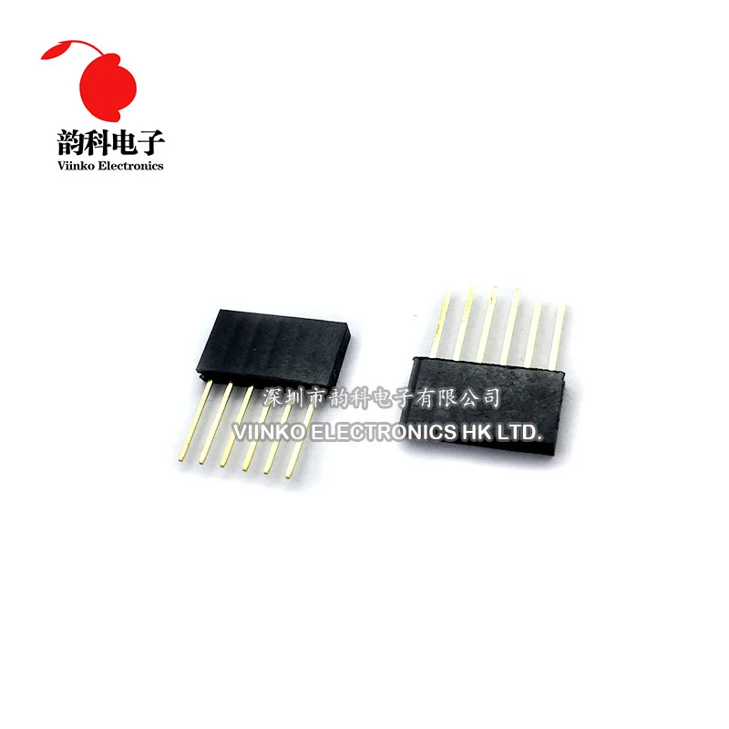 60PCS 2.54MM 6Pin 8Pin 10Pin 11MM Long Needle Female Pin Header Strip Stackable Header for arduino
60PCS 2.54MM 6Pin 8Pin 10Pin 11MM Long Needle Female Pin Header Strip Stackable Header for arduino