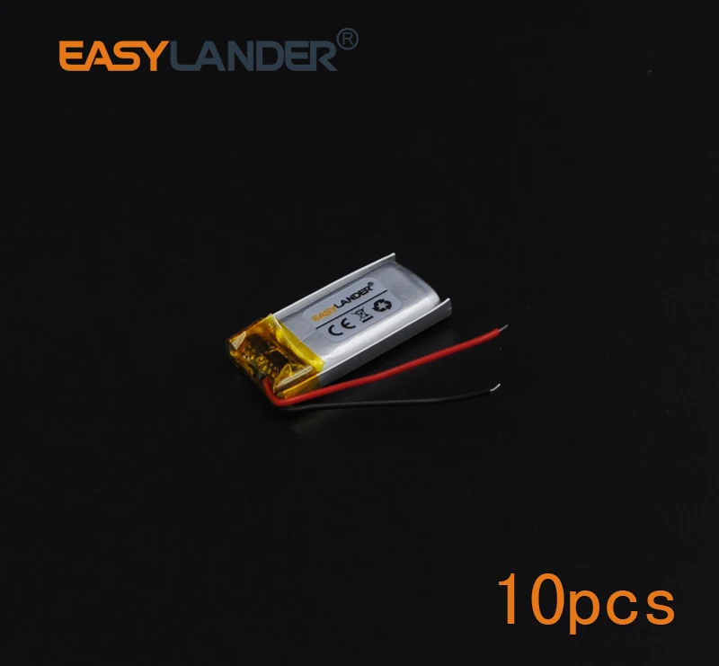 10 шт./лот 3,7 V 90mAh 381225 литий-полимерный литий-ионный аккумулятор для bluetooth гарнитуры mp3 /mp5 мышь браслет наручные часы
10 шт./лот 3,7 V 90mAh 381225 литий-полимерный литий-ионный аккумулятор для bluetooth гарнитуры mp3 /mp5 мышь браслет наручные часы
