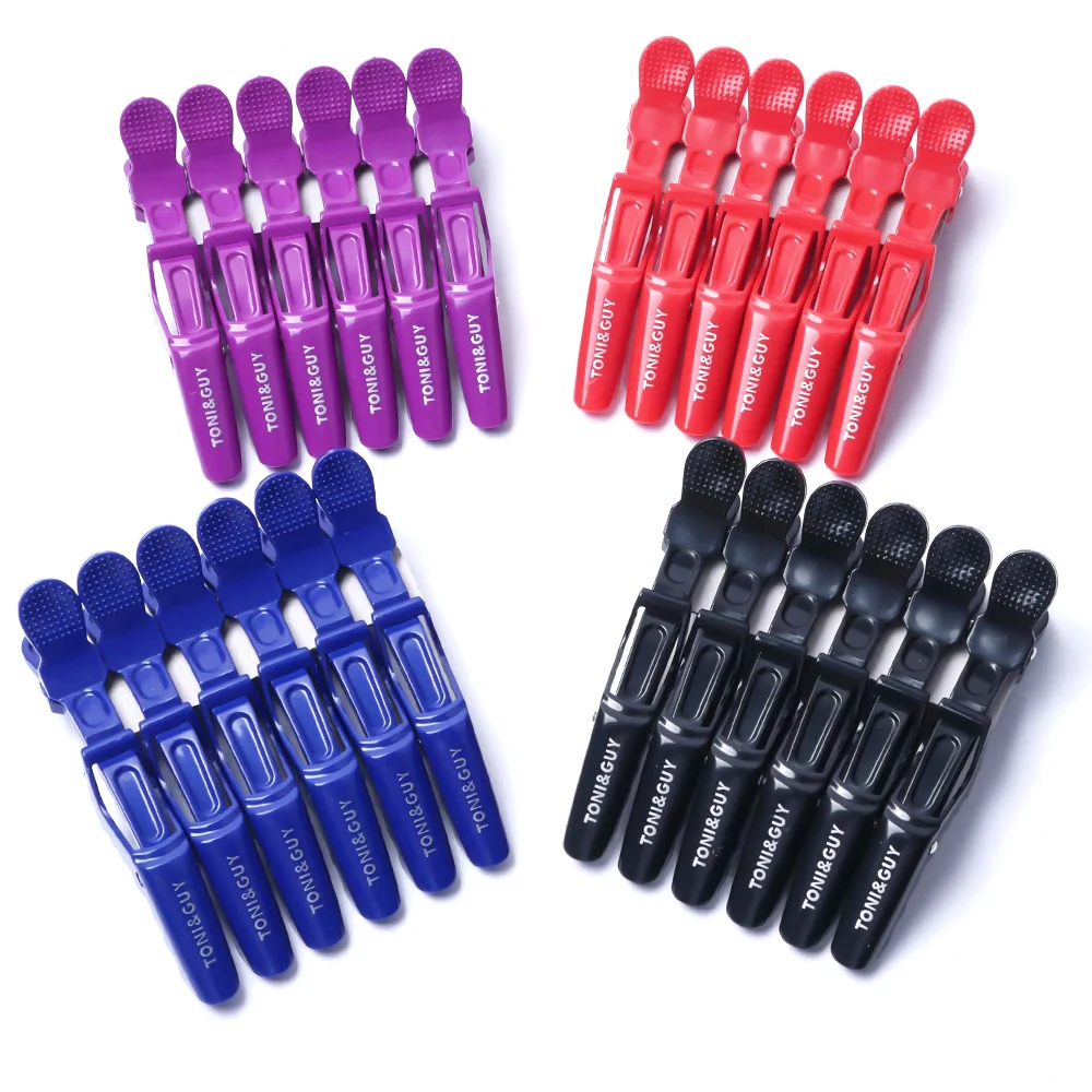 6 pcs Hair Clips Mouth Professional Hairdressing Beak Sectioning Clips Crocodile Hairpins Salon Hair Care Styling Tools
6 pcs Hair Clips Mouth Professional Hairdressing Beak Sectioning Clips Crocodile Hairpins Salon Hair Care Styling Tools