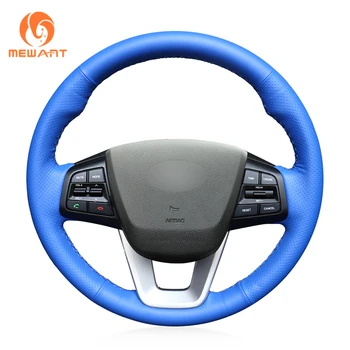 MEWANT Blue Artificial Leather Car Steering Wheel Cover for Hyundai ix25 2014-2016 Creta 2016 2017
MEWANT Blue Artificial Leather Car Steering Wheel Cover for Hyundai ix25 2014-2016 Creta 2016 2017