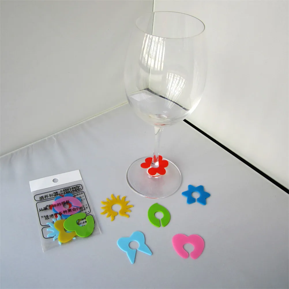 6pcs Party Dedicated Silicone Suction Cup Wine Glass Tea holder Silicone Label Silicone Wine Glasses Recognizer Marker
6pcs Party Dedicated Silicone Suction Cup Wine Glass Tea holder Silicone Label Silicone Wine Glasses Recognizer Marker