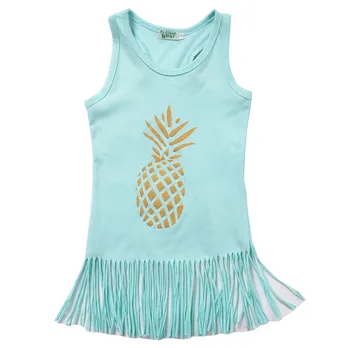 Cute Kids Baby Girls Clothing Tassel Sleeveless Pineapple Summer Beach Dress Casual Sundress Princess Clothes Dresses 0-5T
Cute Kids Baby Girls Clothing Tassel Sleeveless Pineapple Summer Beach Dress Casual Sundress Princess Clothes Dresses 0-5T