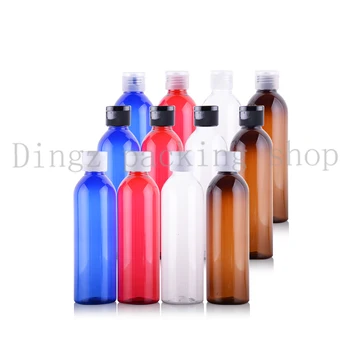 20pcs 250ml Multicolor empty PET plastic bottle flip top caps shampoo lotion cosmetics bottles clear travel kit bottles
20pcs 250ml Multicolor empty PET plastic bottle flip top caps shampoo lotion cosmetics bottles clear travel kit bottles