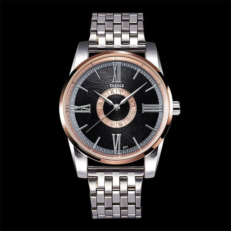 YAZOLE Brand 12 constellations Full Stainless Steel waterproof Men Quartz Watch Business Watch Men Watch Relogio masculino
YAZOLE Brand 12 constellations Full Stainless Steel waterproof Men Quartz Watch Business Watch Men Watch Relogio masculino