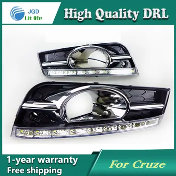 Free shipping !12V 6000k LED DRL Daytime running light case for Chevrolet Cruze fog lamp frame Fog light Car styling
Free shipping !12V 6000k LED DRL Daytime running light case for Chevrolet Cruze fog lamp frame Fog light Car styling