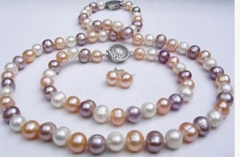 free shipping $wholesale_jewelry_wig$ natural mixed-colour pearl Necklaces Bracelets Earrings sets 
free shipping $wholesale_jewelry_wig$ natural mixed-colour pearl Necklaces Bracelets Earrings sets