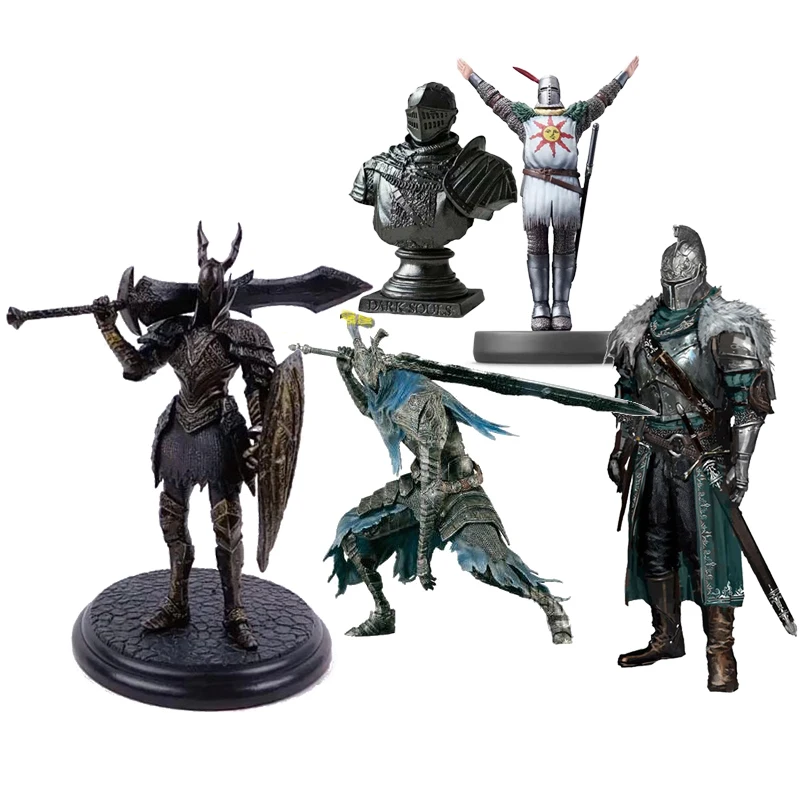 GAME Dark Souls Faraam Knight Artorias Solaire of Astora Sun Knight Praise The Sun PVC Figure Collectible Model Toy Dolls Gift
GAME Dark Souls Faraam Knight Artorias Solaire of Astora Sun Knight Praise The Sun PVC Figure Collectible Model Toy Dolls Gift