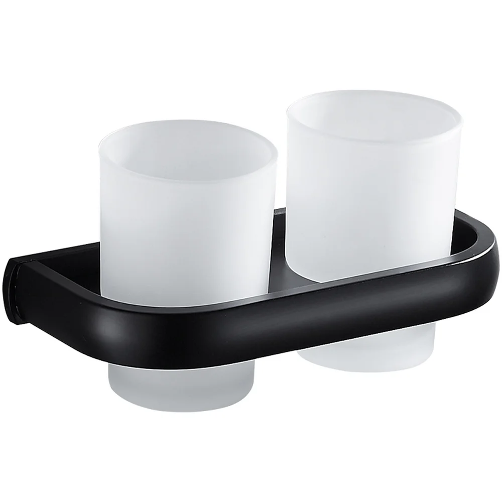 A1 Couple mouth cup holder bathroom punch-free retro toothbrush holder hotel double cup holder black LO720535
A1 Couple mouth cup holder bathroom punch-free retro toothbrush holder hotel double cup holder black LO720535