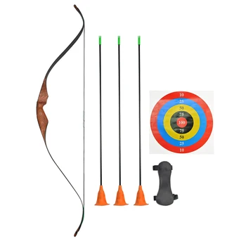 1Set Archery Children Wooden Bow And Arrow Set Safety Arrowhead Recurve Bow For Outdoor Sports Practicing Hunting Accessories
1Set Archery Children Wooden Bow And Arrow Set Safety Arrowhead Recurve Bow For Outdoor Sports Practicing Hunting Accessories