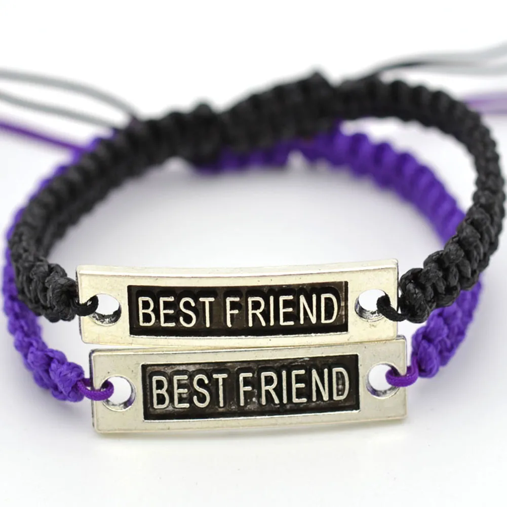 2 Pcs Hot Best Friend Bracelet Men Women Craft One Size Print Bracelet DIY Simple Wristband for Men Boys Women Girl Gift
2 Pcs Hot Best Friend Bracelet Men Women Craft One Size Print Bracelet DIY Simple Wristband for Men Boys Women Girl Gift