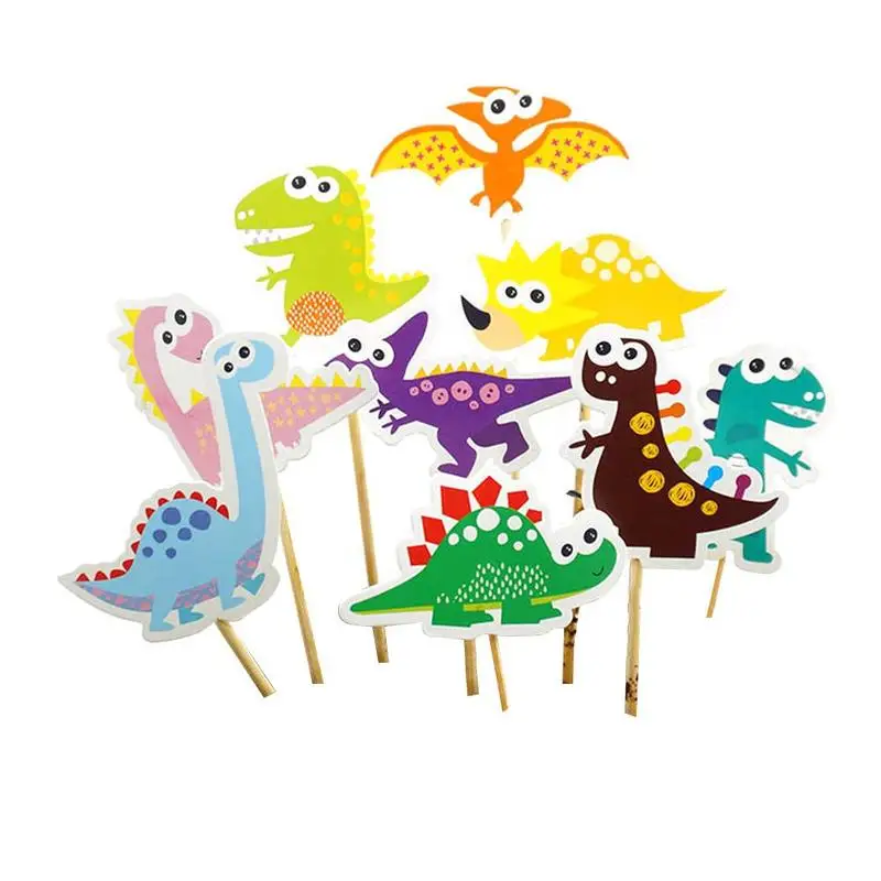9 Pcs Dinosaur Party Cupcake Toppers Picks Decoration for Kids Birthday Party Favors Decoration Supplies
9 Pcs Dinosaur Party Cupcake Toppers Picks Decoration for Kids Birthday Party Favors Decoration Supplies