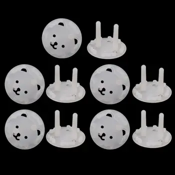 EU Stand Power Socket Cover 2 hole Electrical Outlet 10pcs Baby Child Safety Electric Shock Proof Plugs Protector
EU Stand Power Socket Cover 2 hole Electrical Outlet 10pcs Baby Child Safety Electric Shock Proof Plugs Protector