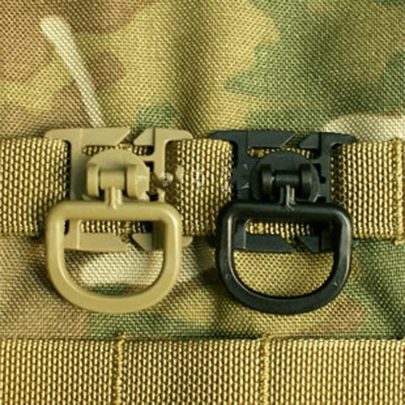 4pcs/pack swivel D ring clip molle webbing clamp tactical backpack waistband belt attach strap hang camp parts
4pcs/pack swivel D ring clip molle webbing clamp tactical backpack waistband belt attach strap hang camp parts
