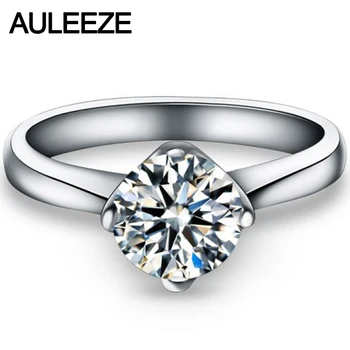 AULEEZE Heart Deaign Solid 9K White Gold Engagement Ring 1CT Simulated Diamond Wedding Rings For Women Valentine's Day Gifts
AULEEZE Heart Deaign Solid 9K White Gold Engagement Ring 1CT Simulated Diamond Wedding Rings For Women Valentine's Day Gifts