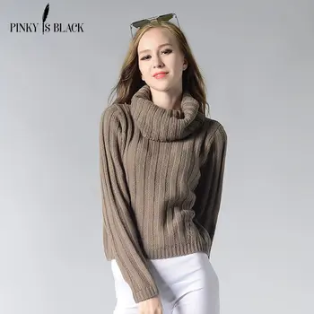 PinkyIsBlack New high-necked sweater women All-Match Turtleneck Knitted Pullovers And Sweaters Vintage Contrast Color Pull Femme
PinkyIsBlack New high-necked sweater women All-Match Turtleneck Knitted Pullovers And Sweaters Vintage Contrast Color Pull Femme