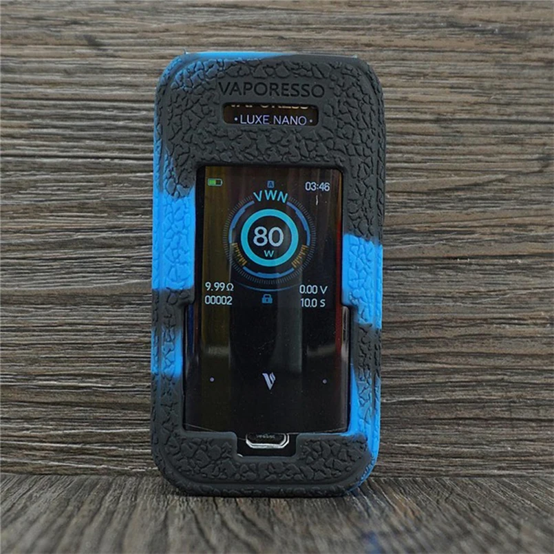 2pcs Texture Silicone Cover case skin for Vaporesso Luxe Nano TC Kit Box Mod Silicon Sleeve Wrap shell gel
2pcs Texture Silicone Cover case skin for Vaporesso Luxe Nano TC Kit Box Mod Silicon Sleeve Wrap shell gel