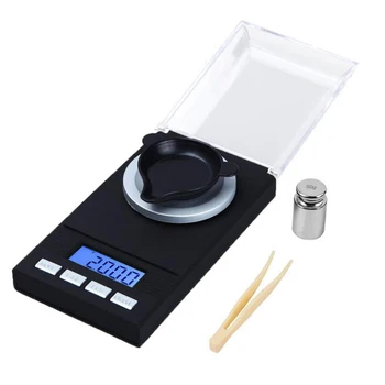 High Precision 0.001g Carat Scale Lab weight Balance for Jewelry Diamond LCD Digital Electronic Pocket Scales Weighing Scale
High Precision 0.001g Carat Scale Lab weight Balance for Jewelry Diamond LCD Digital Electronic Pocket Scales Weighing Scale