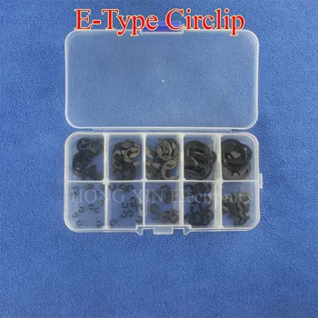 120pcs E-Clip Black Circlip & Retaining Ring Assortment Kit 1.5mm to 10mm Mayitr E-type Circlip Ring Washer Kit
120pcs E-Clip Black Circlip & Retaining Ring Assortment Kit 1.5mm to 10mm Mayitr E-type Circlip Ring Washer Kit