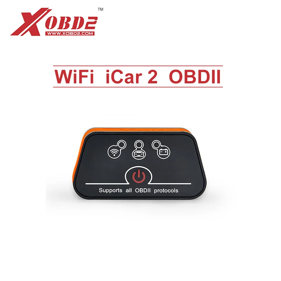 Vgate iCar 2 WIFI Version ELM327 OBD2 EOBD Code Reader iCar2 OBD diagnostic interface for Android/ IOS Code Reader Scanner
Vgate iCar 2 WIFI Version ELM327 OBD2 EOBD Code Reader iCar2 OBD diagnostic interface for Android/ IOS Code Reader Scanner