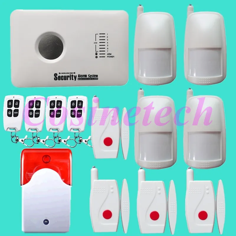 NEW Wireless GSM Home Security Alarm System strobe siren,alarm sensors with long-life battery,APP alarm home safety alarm
NEW Wireless GSM Home Security Alarm System strobe siren,alarm sensors with long-life battery,APP alarm home safety alarm