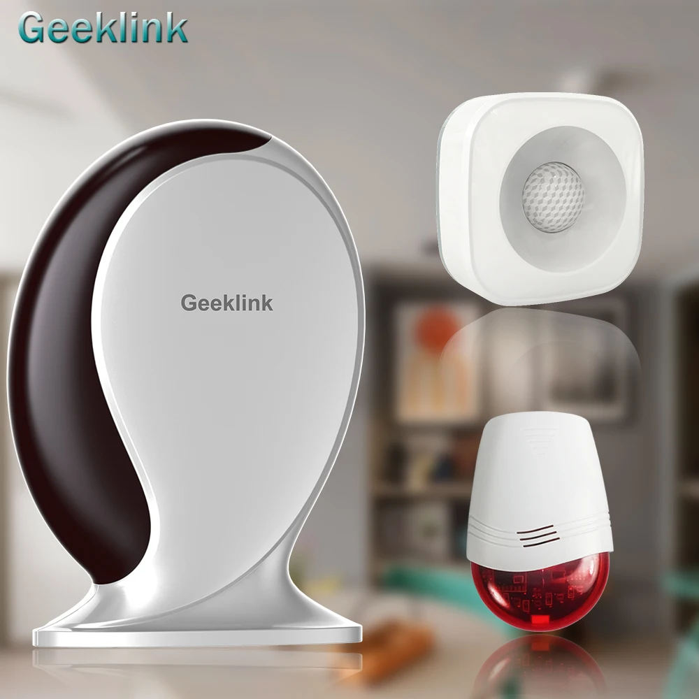 Geeklink Smart Home Intelligent Security Suit Alarm Body Detector Android IOS Remote Control Monitor for Alexa Google Home IFTTT
Geeklink Smart Home Intelligent Security Suit Alarm Body Detector Android IOS Remote Control Monitor for Alexa Google Home IFTTT