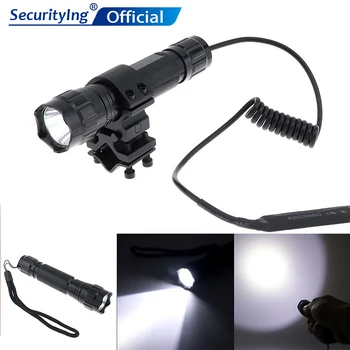 SecurityIng 501B XM-L T6 LED 2000LM 5 Switch Modes Rechargeable Portable Light Tactical Flashlight for Drilling / Hunting
SecurityIng 501B XM-L T6 LED 2000LM 5 Switch Modes Rechargeable Portable Light Tactical Flashlight for Drilling / Hunting