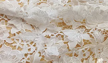 off white crocheted lace fabric, hollowed out florals lace, bridal venise lace fabric, vlf018
off white crocheted lace fabric, hollowed out florals lace, bridal venise lace fabric, vlf018