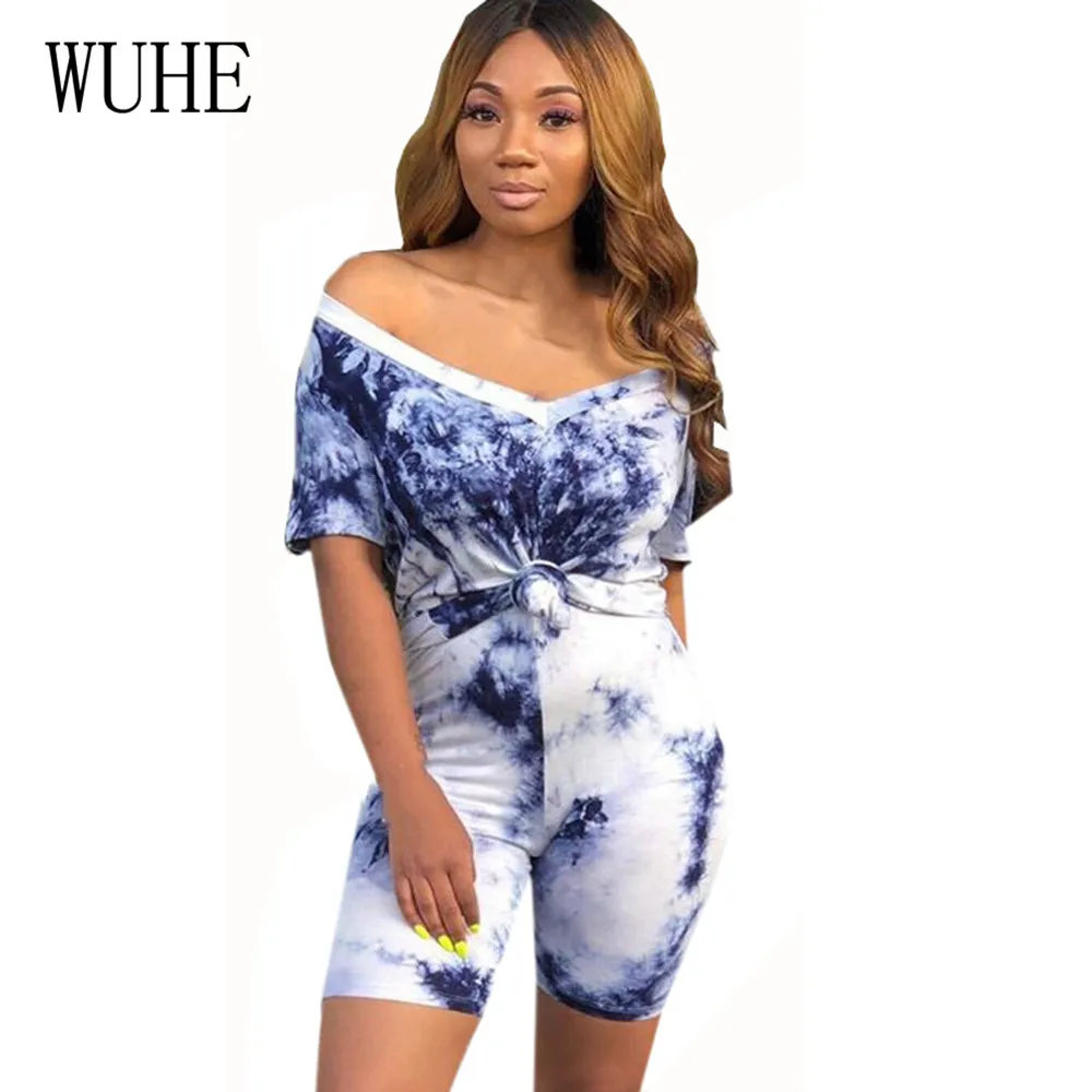 WUHE Plus Size XXL Two Pieces Sets Vintage Printed Jumpsuits Summer Short Sleeve O Neck Casual Playsuits Women High Streetwear
WUHE Plus Size XXL Two Pieces Sets Vintage Printed Jumpsuits Summer Short Sleeve O Neck Casual Playsuits Women High Streetwear