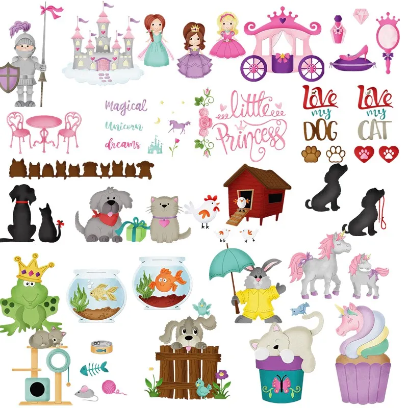 Cute Animal Dog Cat Frog Metal Cutting Dies Stencils For DIY Scrapbooking Decoration Embossing Supplier Handcraft Die Cut 2019
Cute Animal Dog Cat Frog Metal Cutting Dies Stencils For DIY Scrapbooking Decoration Embossing Supplier Handcraft Die Cut 2019
