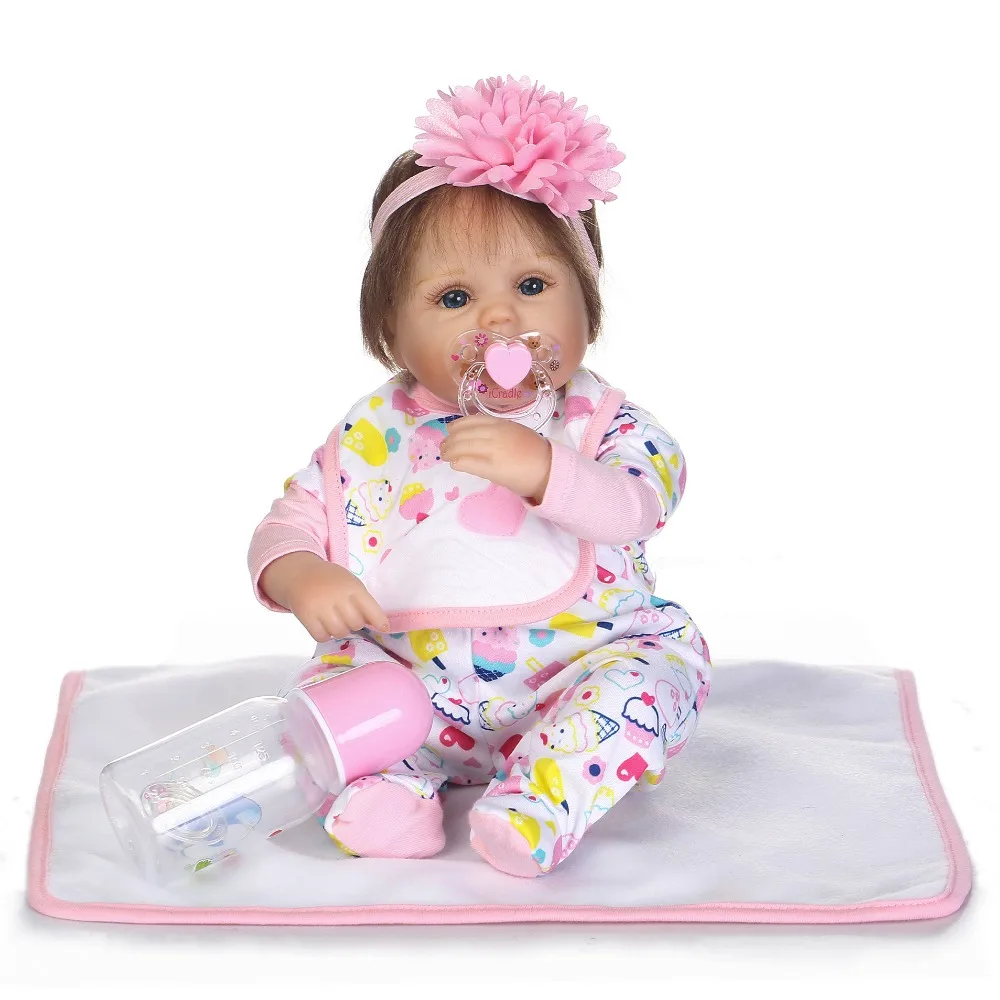 40cm Soft silicone reborn baby doll toys lifelike 16inch lovely newborn babies girl bebe dolls birthday gifts girl brinquedos
40cm Soft silicone reborn baby doll toys lifelike 16inch lovely newborn babies girl bebe dolls birthday gifts girl brinquedos
