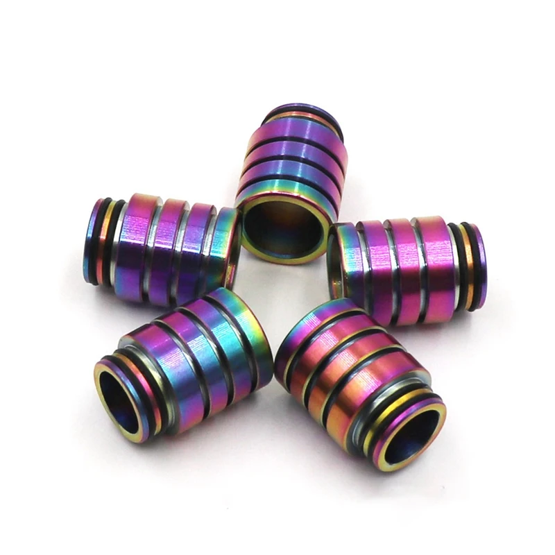 Unique Shape 810 Rainbow Stainless Steel Vape Mouthpiece 810 Drip Tip For 810 E-cigarette Atomizer
Unique Shape 810 Rainbow Stainless Steel Vape Mouthpiece 810 Drip Tip For 810 E-cigarette Atomizer