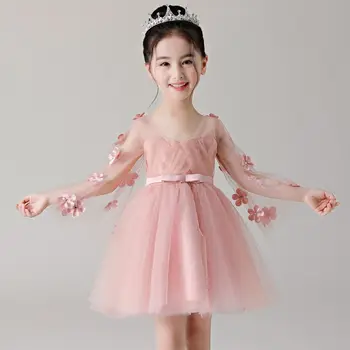 Kids Girls Elegant Fancy Princess Party Dress Children Mesh Beads Formal Dress Vestidos Teenage Girls Appliques Prom Downs Q119
Kids Girls Elegant Fancy Princess Party Dress Children Mesh Beads Formal Dress Vestidos Teenage Girls Appliques Prom Downs Q119