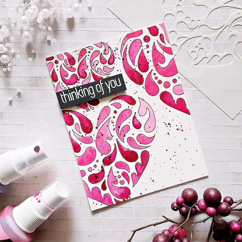 Flowing Heart Plastic Stencils for DIY Scrapbooking Embossing Drawing Paper Cards Making Decorative Crafts Templates New 2018
Flowing Heart Plastic Stencils for DIY Scrapbooking Embossing Drawing Paper Cards Making Decorative Crafts Templates New 2018
