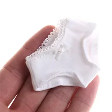 1/3 1/4 1/6 Solid White Underwear Briefs for BJD SD Dollfie Baby Dolls Clothes Girl Birthday Gift New Arrivals Dolls Accessories
1/3 1/4 1/6 Solid White Underwear Briefs for BJD SD Dollfie Baby Dolls Clothes Girl Birthday Gift New Arrivals Dolls Accessories