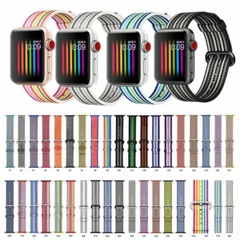 Nylon Weave Strap Correa for Apple Watch 1 2 3 4 Band 38mm 40mm 42mm 44mm Replace Watch Bracelet Strap for IWatch Series 4
Nylon Weave Strap Correa for Apple Watch 1 2 3 4 Band 38mm 40mm 42mm 44mm Replace Watch Bracelet Strap for IWatch Series 4