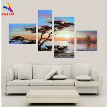 TBM ART Directly from Artist 4pcs 100% Handmade Modern Abstract Landscape Oil Painting Wall Art Gift Living Room Decor JYJLV154
TBM ART Directly from Artist 4pcs 100% Handmade Modern Abstract Landscape Oil Painting Wall Art Gift Living Room Decor JYJLV154