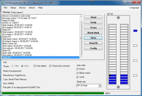 Spi flash programmer software download for mac