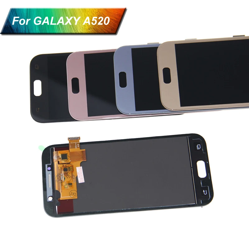 Original 5.2" LCD for SAMSUNG Galaxy A5 2017 Display Touch Screen Digitizer A520 A520F SM-A520F Replacement Parts
Original 5.2" LCD for SAMSUNG Galaxy A5 2017 Display Touch Screen Digitizer A520 A520F SM-A520F Replacement Parts
