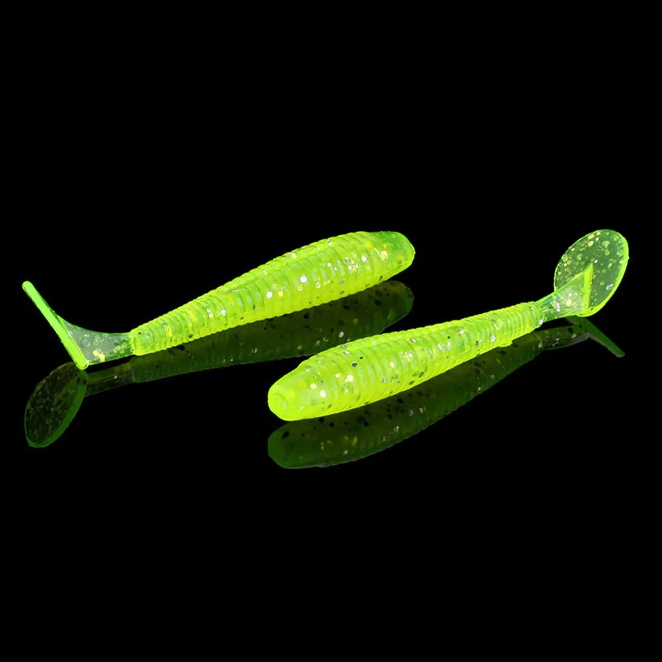 WALK FISH 6PCS/Lot Soft bait Worm Grubs T Tail Wobblers Fishing Lure 58mm 1.4g Aritificial Silicone salt Smell Bass Pike
WALK FISH 6PCS/Lot Soft bait Worm Grubs T Tail Wobblers Fishing Lure 58mm 1.4g Aritificial Silicone salt Smell Bass Pike